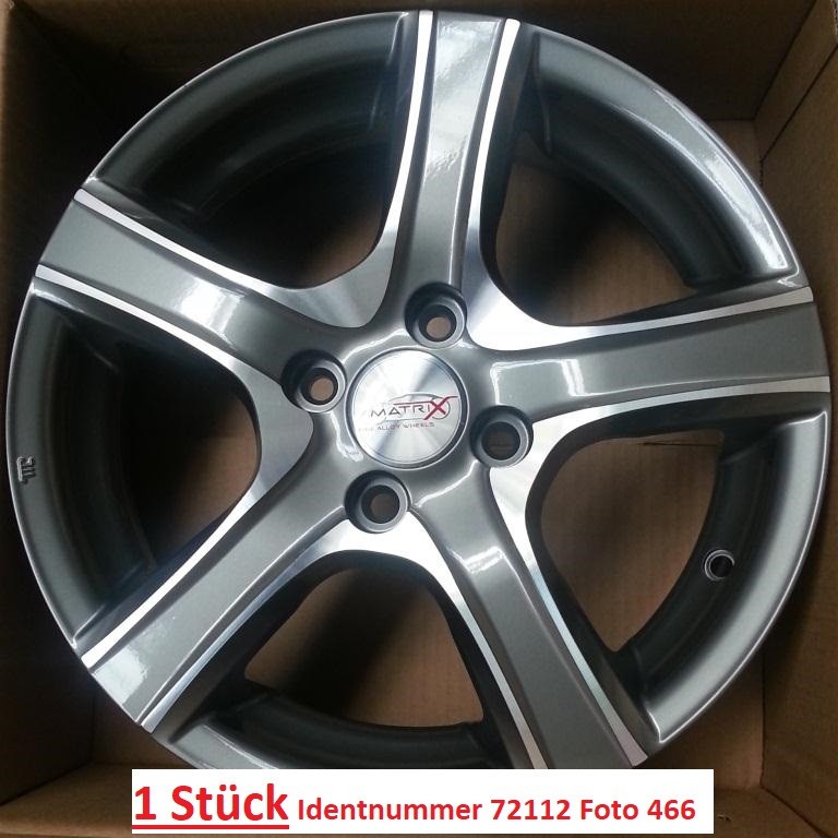 Cerchio in lega MAK Matrix Score 5,0 x 15" ET39
