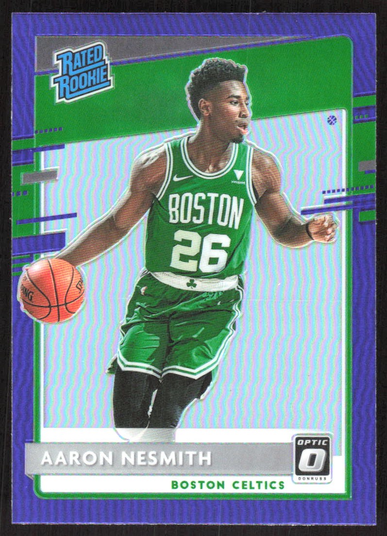 1323G 2020-21 Donruss Optic #164 Aaron Nesmith Purple