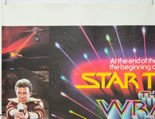 STAR TREK II : THE WRATH OF KHAN (1982) Original Cinema Quad Movie Poster - Picture 2 of 10