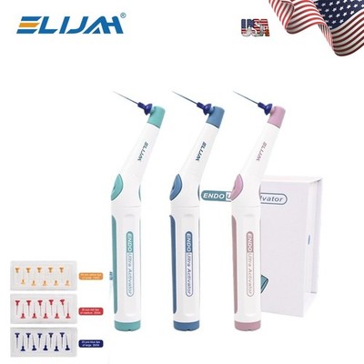 Endo Sonic Activator Dental Handpiece Root Canal Ultra Irrigator+60pcs Tips File