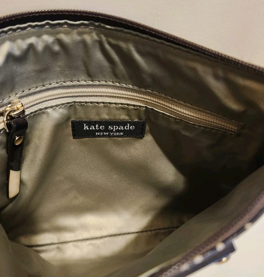 Kate Spade NY "Giraffe" Clear Plastic Over Canvas Cosmetics Zipped Case Ret.$ 89 - Image 3 of 4