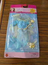 New Barbie Fantasy Costumes Fashions 68087-91 Fairy/Wings Mattel 2000