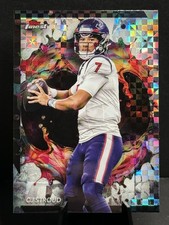 2024 Topps Finest CJ Stroud (RARE) Checkerboard Refractor 🔥💎🔥 Texans