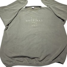 Vintage Mackinac Crewneck Sweatshirt Men's XL Embroidered Heavyweight 1994