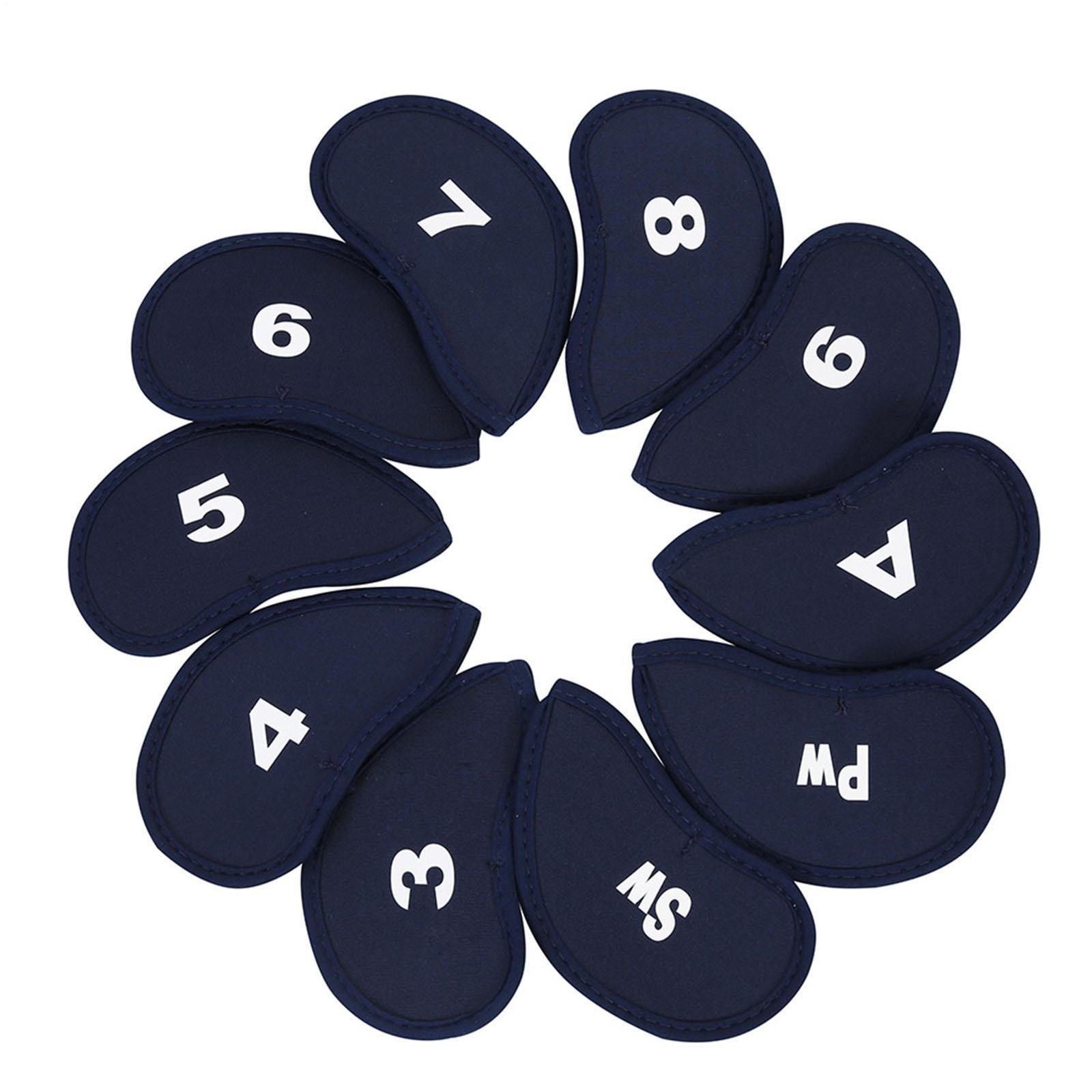 Iron Club Head Cover For Left Handed Fit All Brands