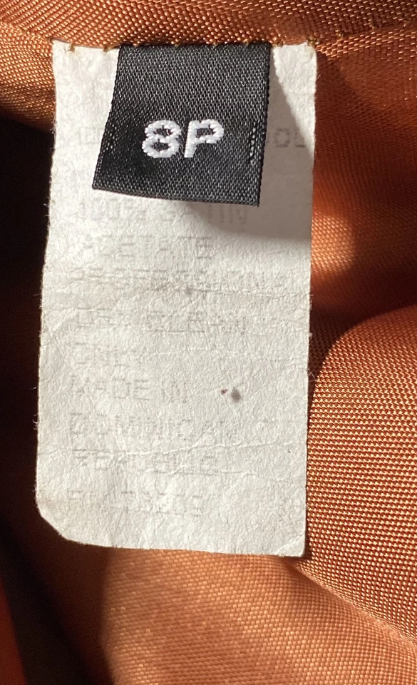 Casaco de inverno feminino Alorna marrom com capuz sólido tamanho 8 - Imagem 4 de 4