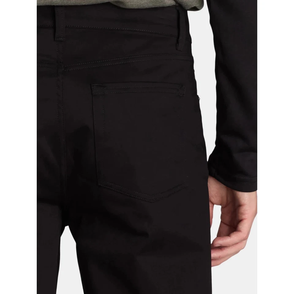 Pantalón George Premium de 5 Bolsillos para Hombre y Hombre Grande, Talla 42x30, Calce Ajustado, Tiro Medio Foto 2 de 4
