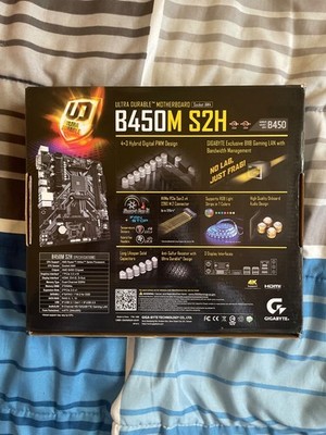 GIGABYTE B450M S2H, Socket AM4, AMD Motherboard