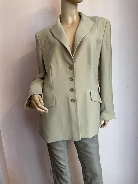 Women Gerry Weber Blazer Beige Polyester 42 / XL /