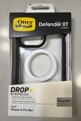 OtterBox Defender XT Case for MagSafe for iPhone 14 Pro Max - Black Crystal
