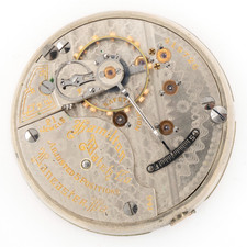 Hamilton Railroad Grade 941 18-Size Antique Pocket Watch Movement, Keeps Time