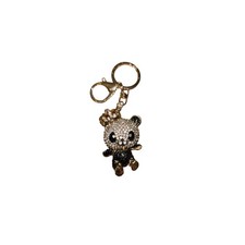 Panda Rhinestone Keychain Bling Purse Charm Panda Keychain Cute Keychain