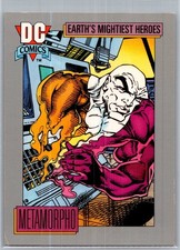 1991 DC Comics Trading Card Earth's Mightiest Heroes #62 Metamorpho