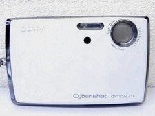, Power Tested, SONY Cyber-shot DSC-T33, Cyber Shot, White, Photo, Heisei,