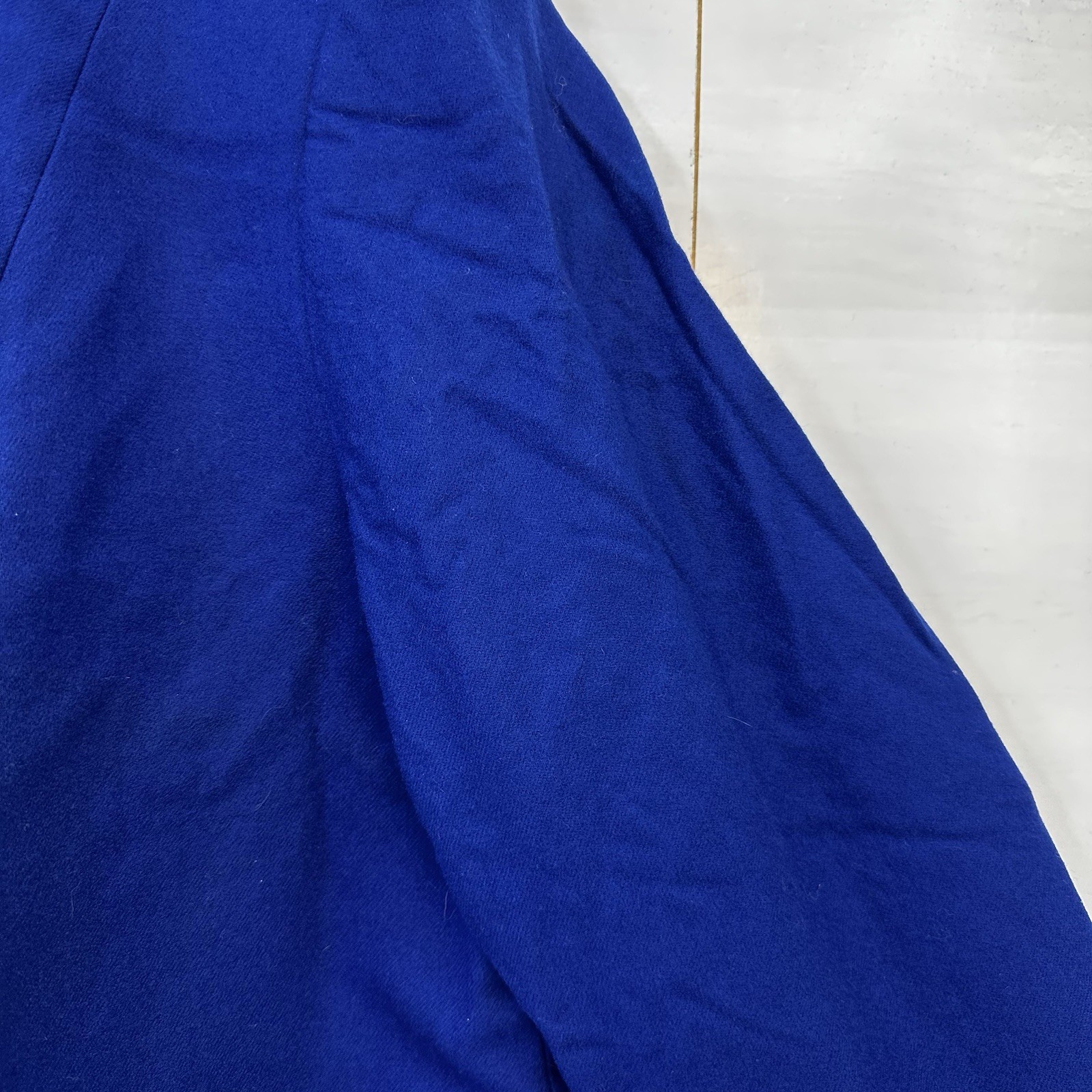 VTG Pendleton Wool Jacket Royal Blue Collarless B… - image 9