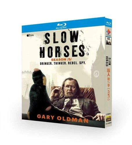 Slow Horses Season 5 (2025) Drama 2-Disc 1080P New Sealed Box Set