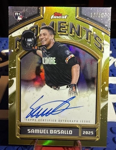 2026 Topps Finest Samuel Basallo Base (RAW)
