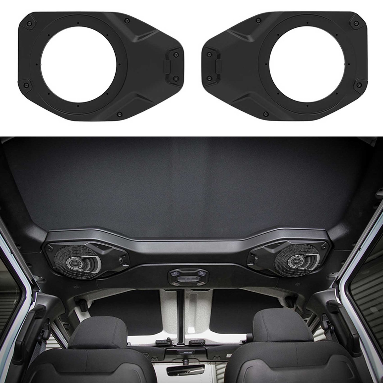 Пара динамиков Polk Audio 65 ММ для звуковой панели Адаптеры для Jeep Wrangler JL 2018 года выпуска 29890₽