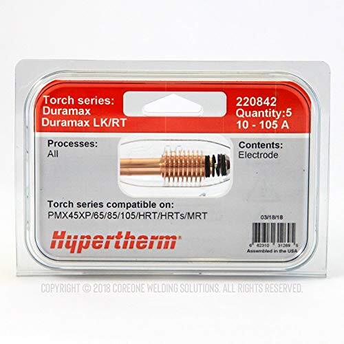 tokaimas ★2本 Hypertherm Powermax 85 Electrodes 220842 by Hypertherm
