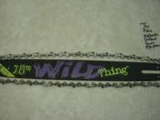 (2 Sets) New 18" Professional Chain and 18" Wild Thing Chainsaw Bar