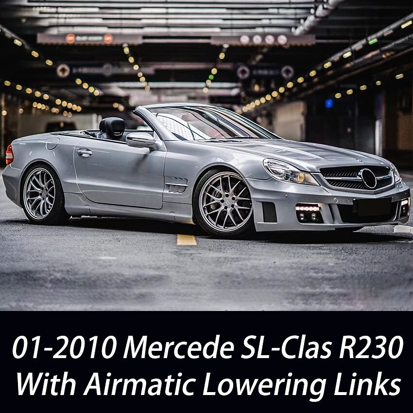 ベンツ SL R230 ロワリング/ ABC カスタム SL350 SL500等 Mercedes Benz SL-Class (R230) Complete ABC Suspension Coil Spring