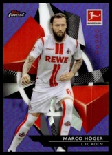 2021 Topps Finest Bundesliga Purple Marco Hoger 178/250 #54
