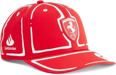 PUMA x Joshua Vides Scuderia Ferrari F1 Leclerc Kappe GP Las Vegas Sonderedition