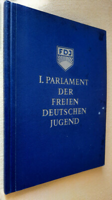 I.Parlament der Freien Deutschen Jugend Brandenburg Havel 1946 FDJ DDR