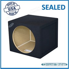 Single Sealed Sub Box Subwoofer Enclosure Ground Shaker Speaker Box