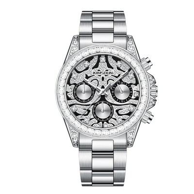 Men's, Tiger D watch, multi-function, quartz watch, waterproof, business watch