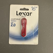 Lexar by Micron 16GB TwistTurn Jump Drive USB 2.0 Brand New