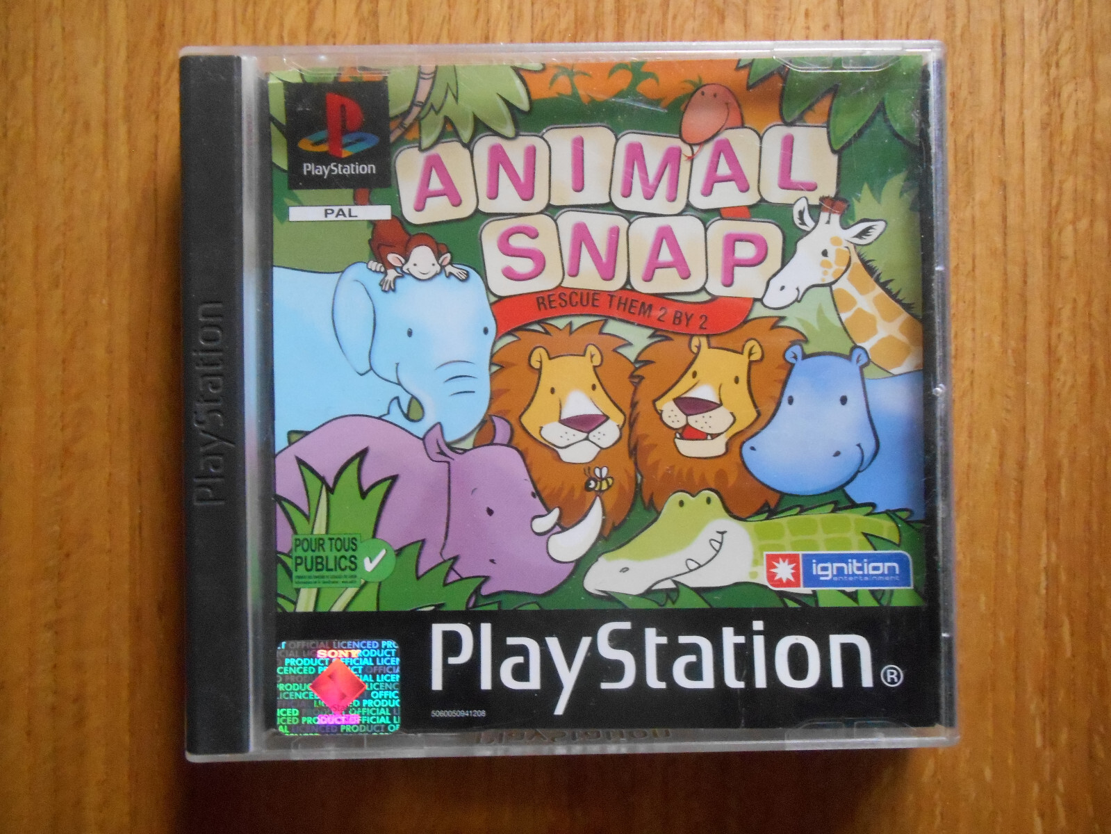Animal snap / Jeu PS1 / Complet