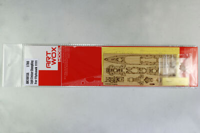 Artwox 1/700 Light Cruiser ChungKing Wooden Deck w/Masking Sheet&PE for Flyhawk