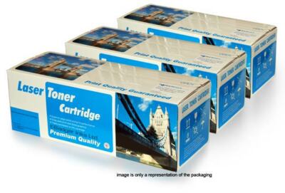 Q2612A 3er-Pack schwarze Laser-Tonerkartuschen kompatibel mit HP12A