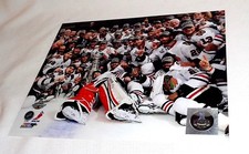 Chicago Blackhawks 2013 Stanley Cup Champions Celebrate Ice Picture Photo 16x20