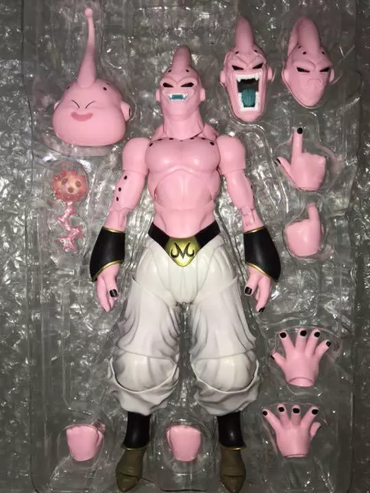 Bandai S.H.Figuarts Dragon Ball Z Majin Buu Evil Figure pink