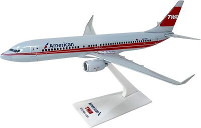 Flight Miniatures American Airlines TWA Boeing 737-800 Desk 1/200 Model Airplane
