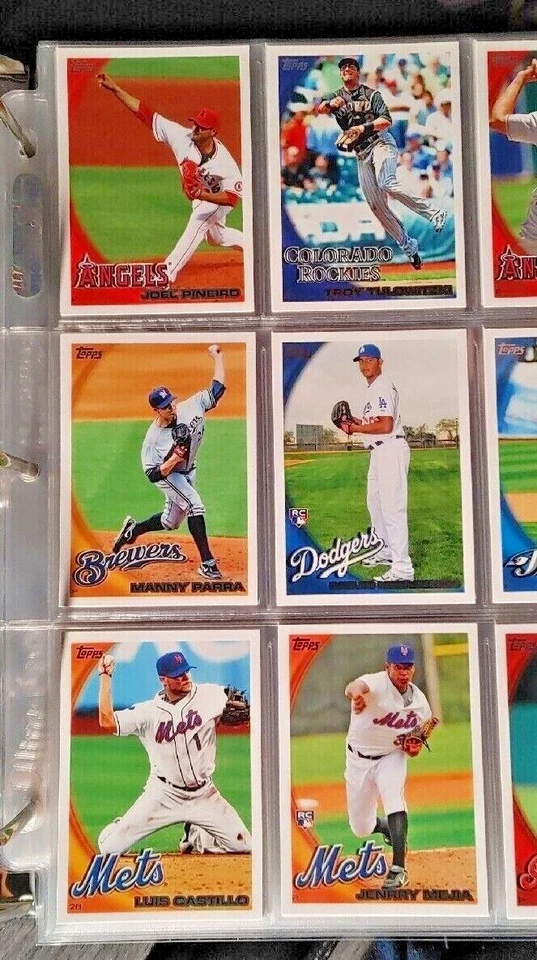 2010 Topps base cards 251-500 Pick from drop down list - Image 3 of 3