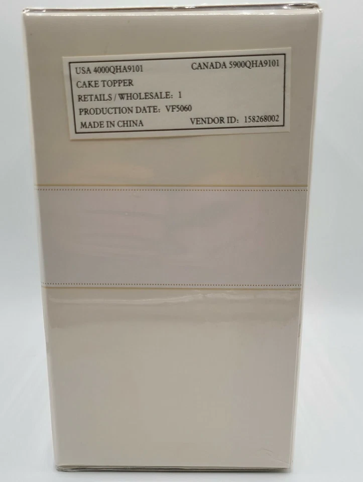 Brand New Sealed 2005 Hallmark Wedding Cake Topper Two Hearts One Love Keepsake - Image 3 of 4