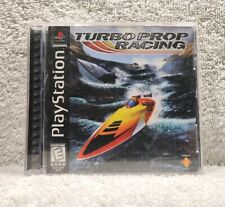 Turbo Prop Racing (PS1, 1998) *CIB w/ Reg Card* VGC* Black Label* FREE SHIPPING!