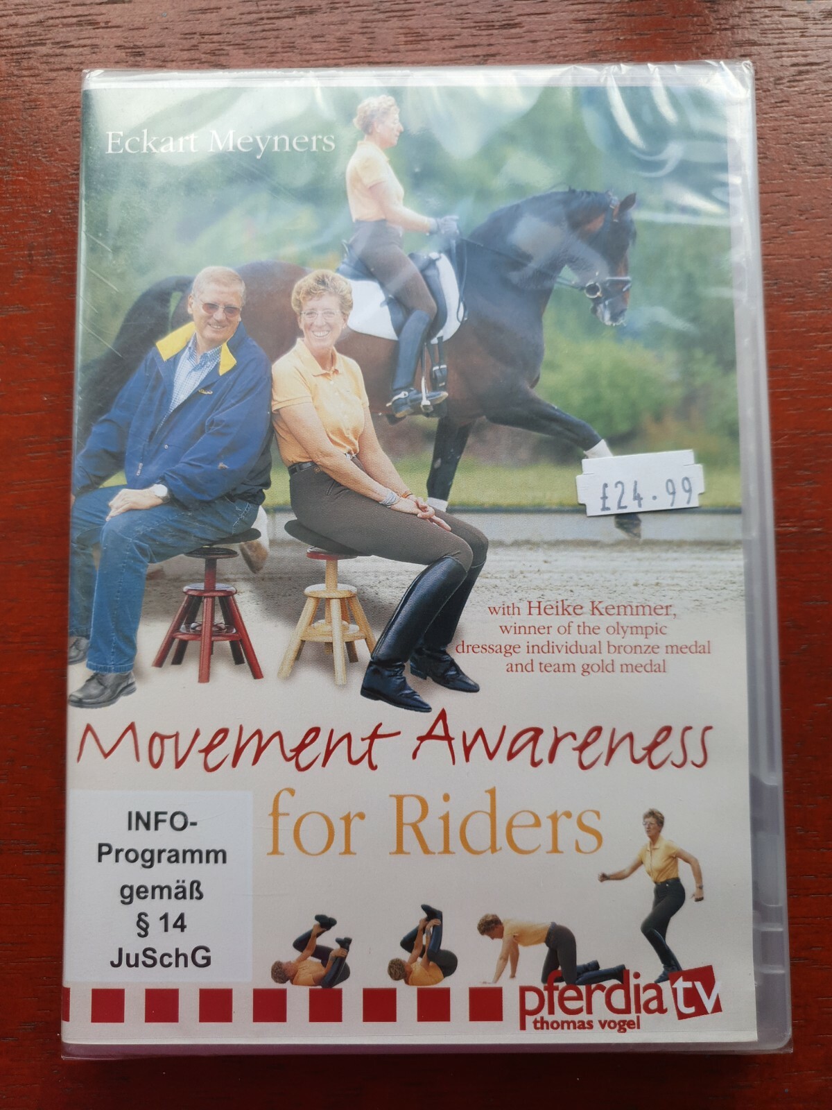 Movement Awareness for Riders DVD DRESSAGE riding solutions warm up programmes