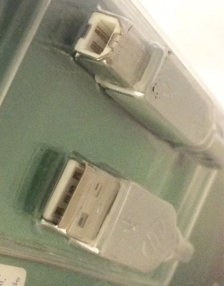 Monster Cable USB 2.0 A Male to B Male HP Printer Camera Sync Data 6' 480MbPS 🆕 - Image 4 of 4