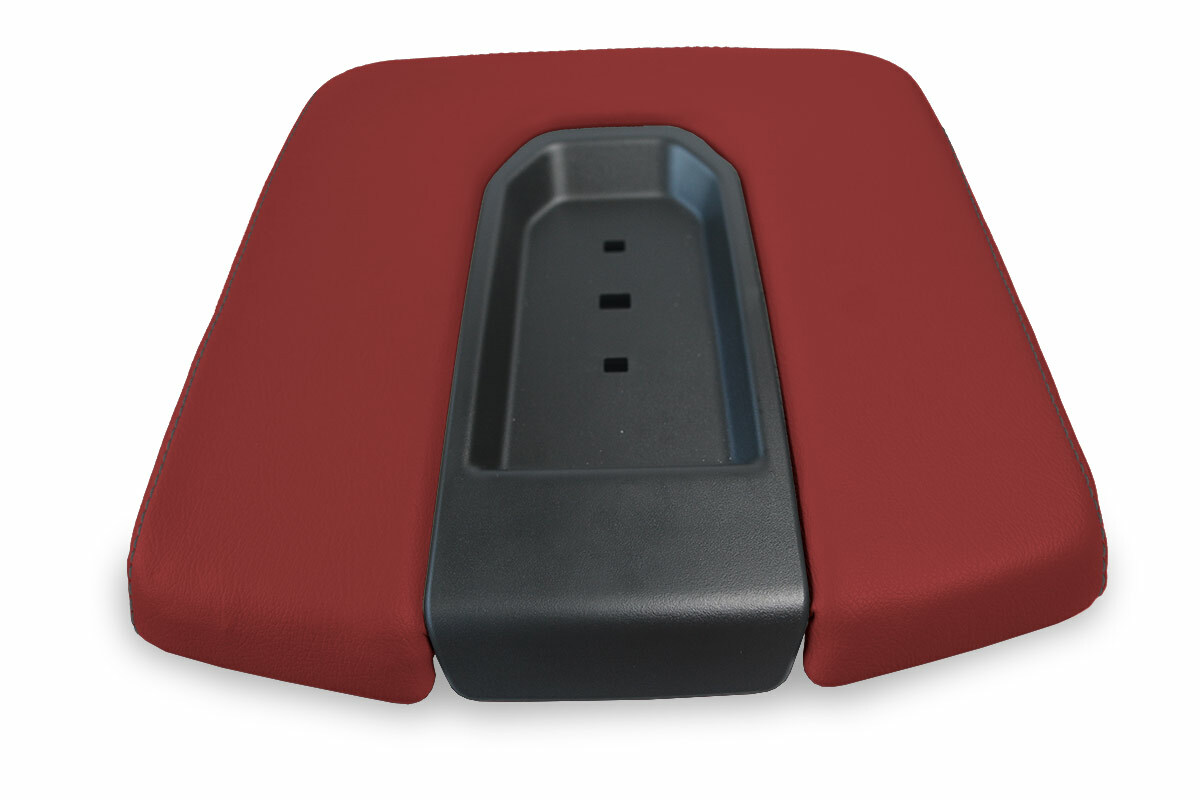 2019 2020 Chevrolet Silverado Front Console Lid Bench Cover Black PVC Leather Fits | Che Sil 1920 Cca Vbla | Mexico | 1 Year | Durable - Foto 7