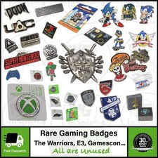 Image of Rare Gaming Enamel Pin Badges Microsoft Xbox ONE & PlayStation | You Choose!