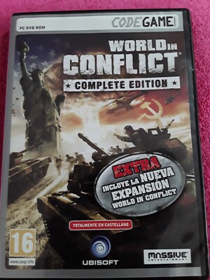 WORLD IN CONFLICT COMPLETE EDITION PC DVD ROM FX Extra Con Neue Expansion AM