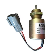 A036-3175 12V Diesel Fuel Shut Off Stop Solenoid Valve Fit for Excavator Engine