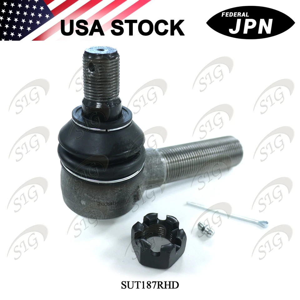 For 1981-1986 Ford LN7000 Front Right Outer Tie Rod End ES187R R230061 E4611 1PC - Image 4 of 4