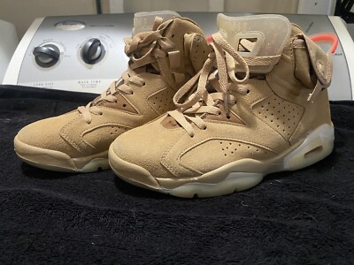 Size 7 - Jordan 6 Retro x Travis Scott Mid British Khaki