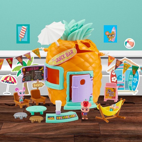 MILLIE AND FRIENDS MOUSE IN THE HOUSE PLAYSET CROISSANT CAFÉ DE BANDAI - JUGUETES PANRE
