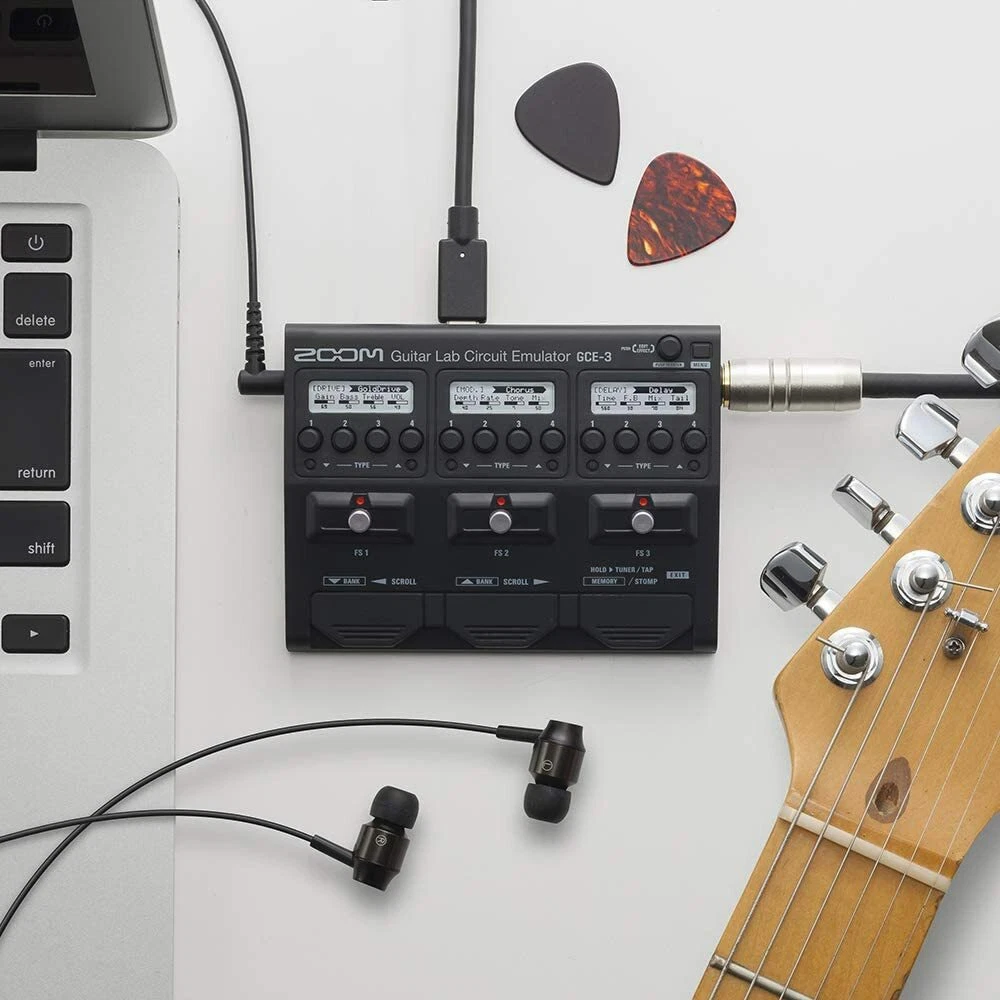 Zoom GCE 3 USB Audio Interface Guitar Lab Circuit Emulator for